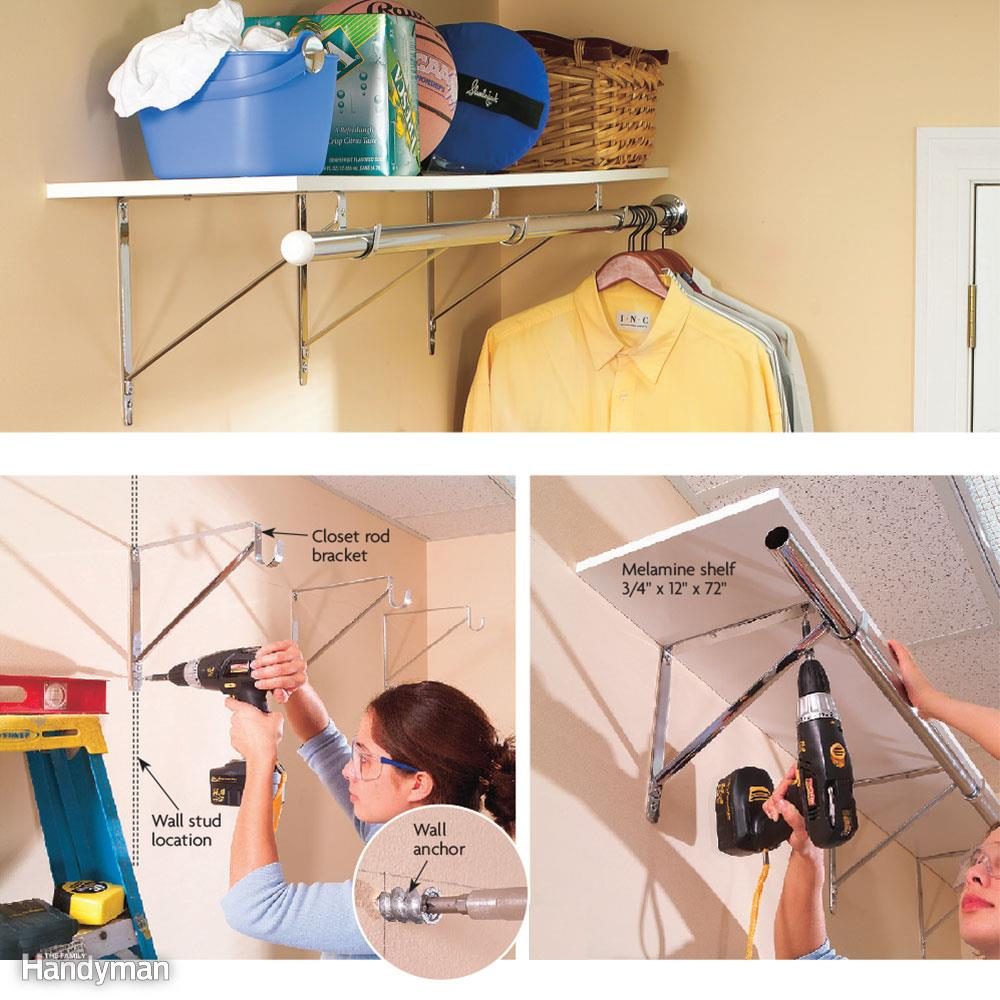 shelf installation