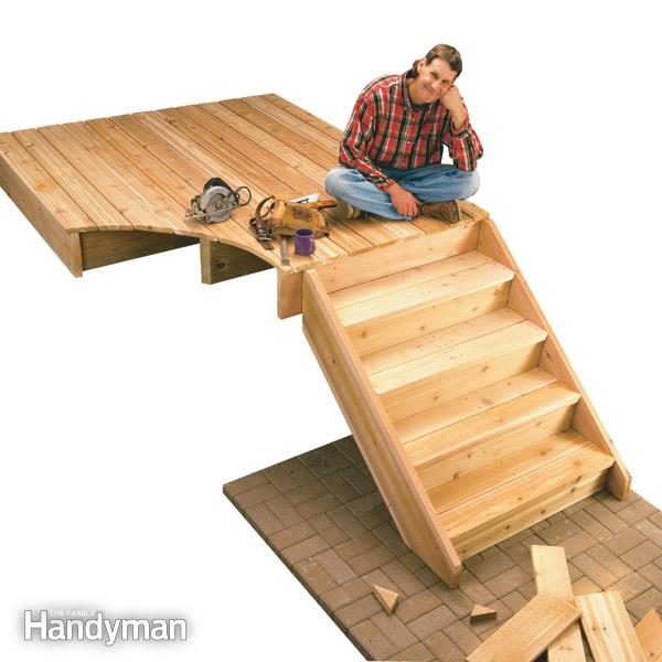 How To Build Deck Stairs