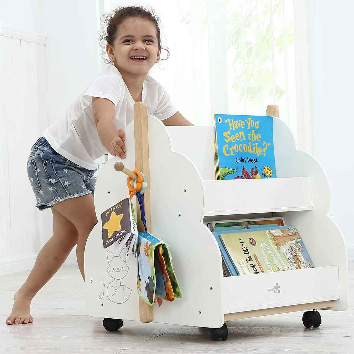 7 Cool Bookcases for Kids’ Bedrooms