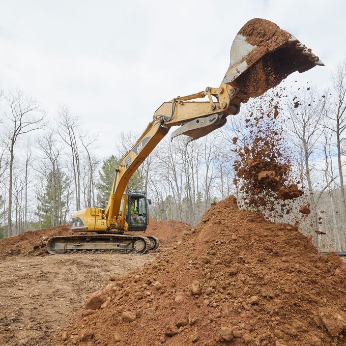 Clearing The Site