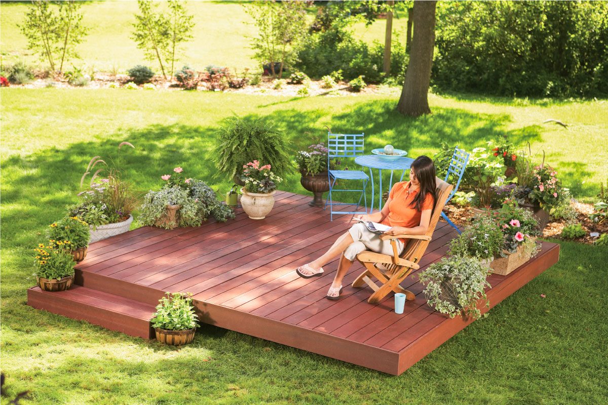 How To Build a Floating Deck