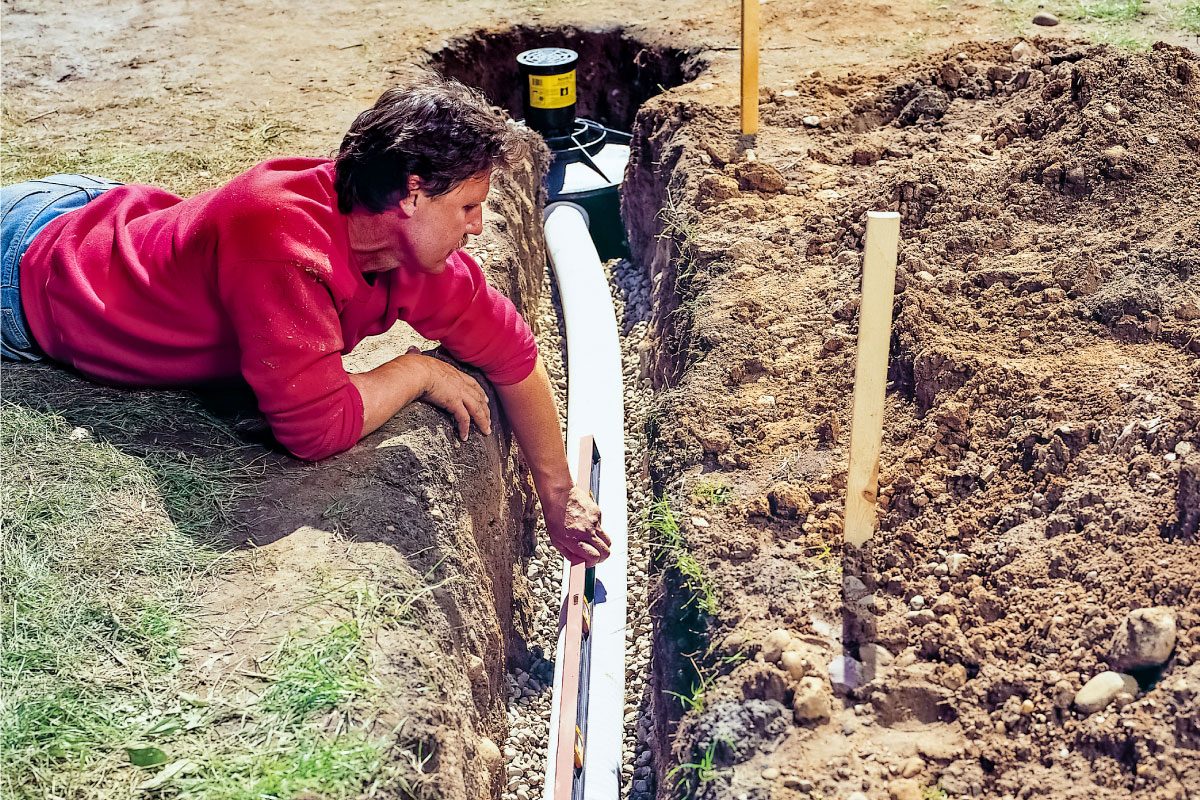 Installing an In-Ground Backyard Drainage System