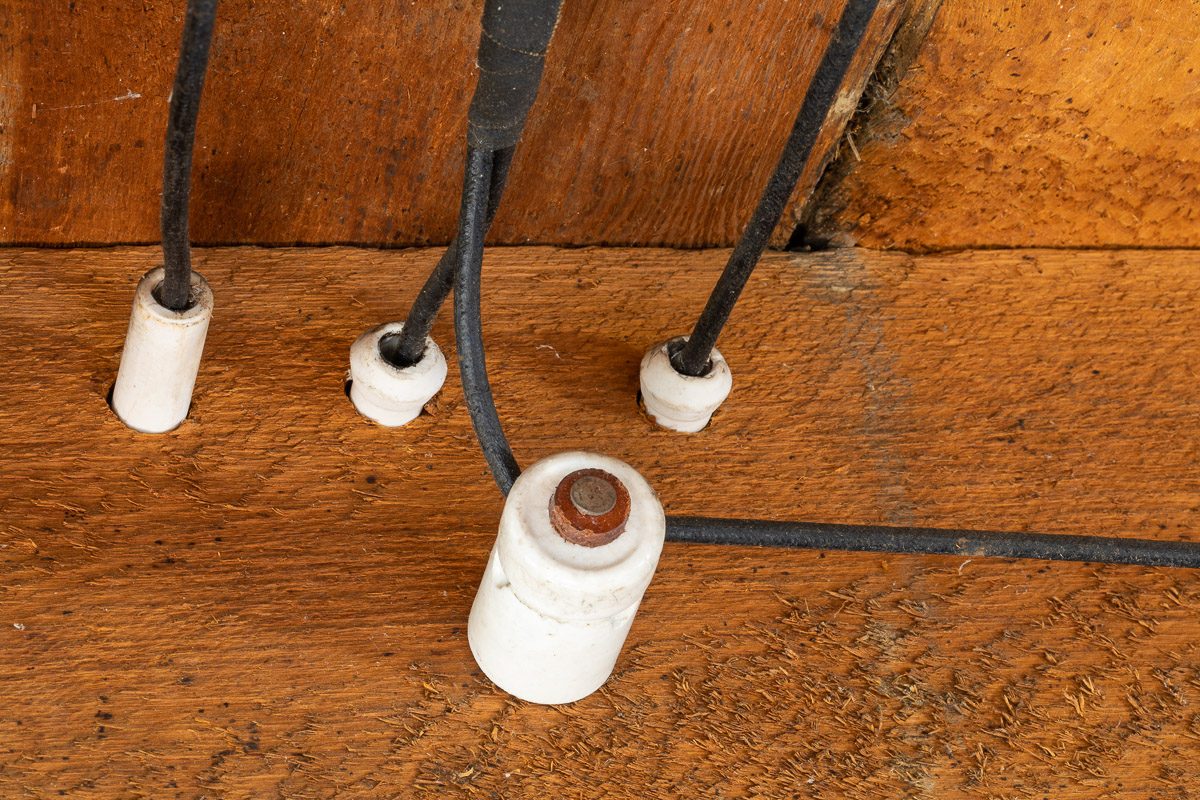 old electrical wiring