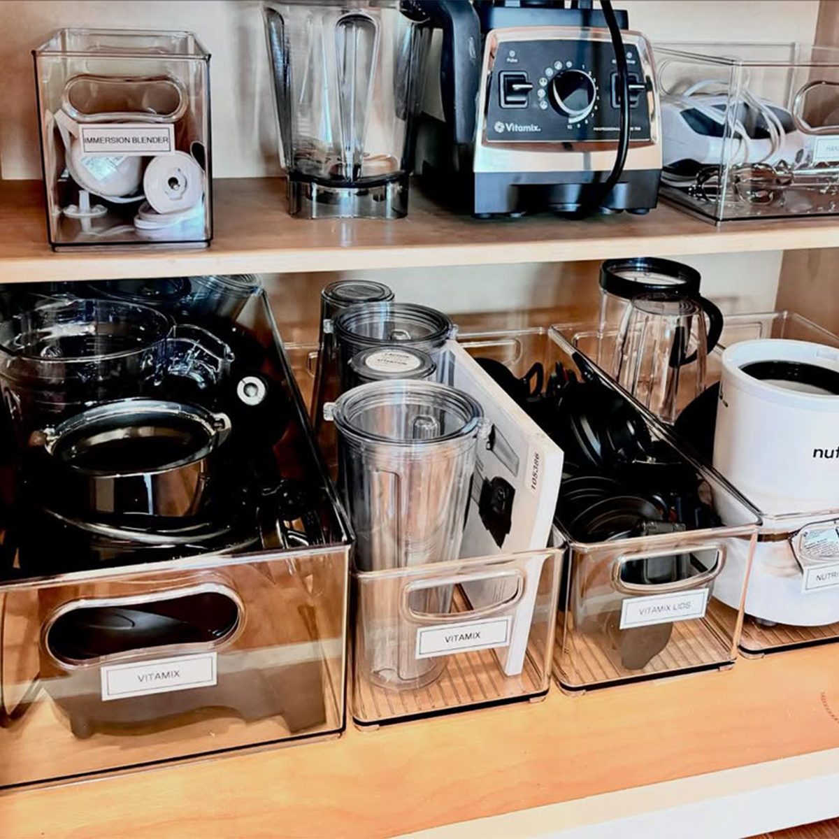 8 Small Appliance Storage And Organization Ideas Organize Small Accessories Christine  Simplicityandstylehome 