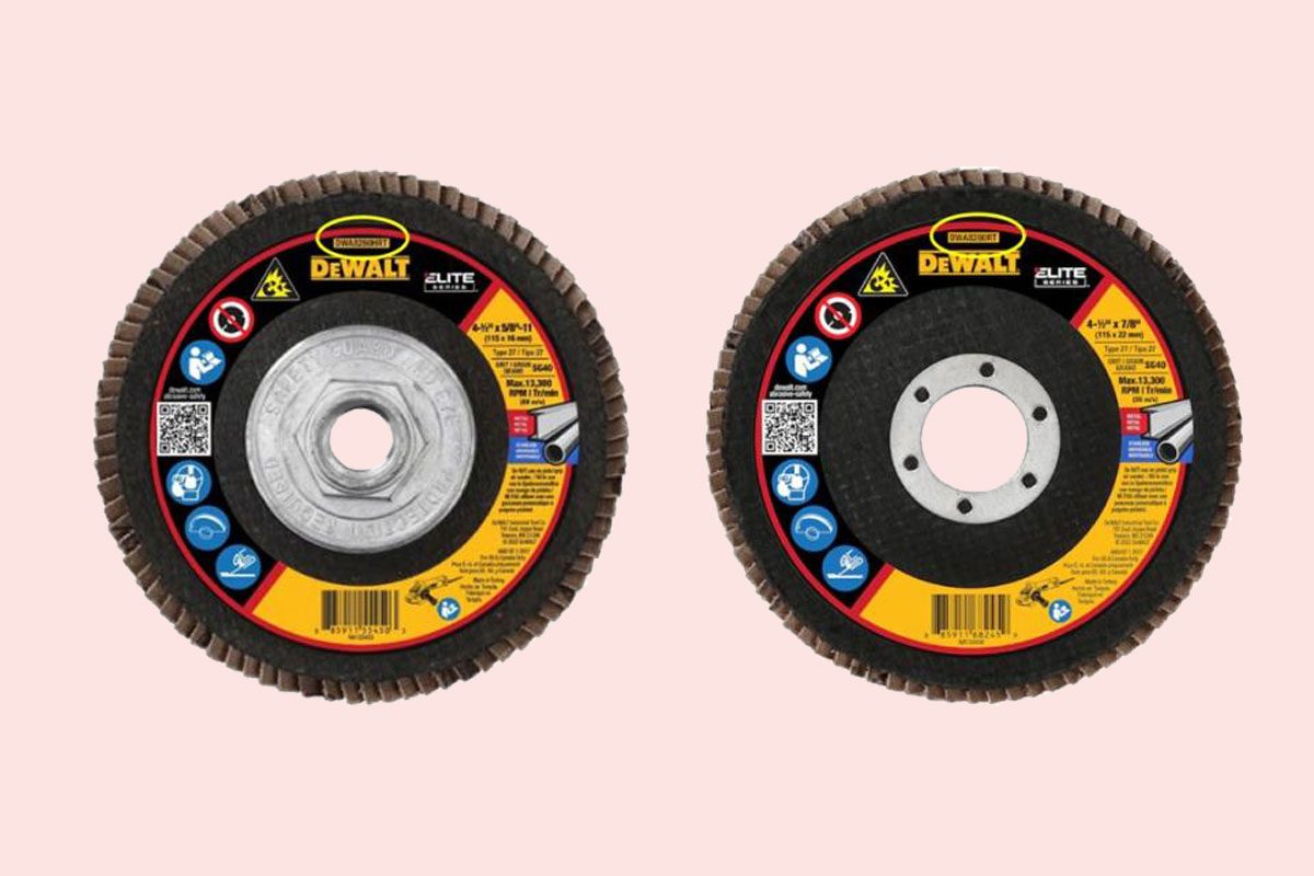 Dewalt Recalls Grinder Flap Discs Due To Laceration And Injury Hazards Flap Discs
