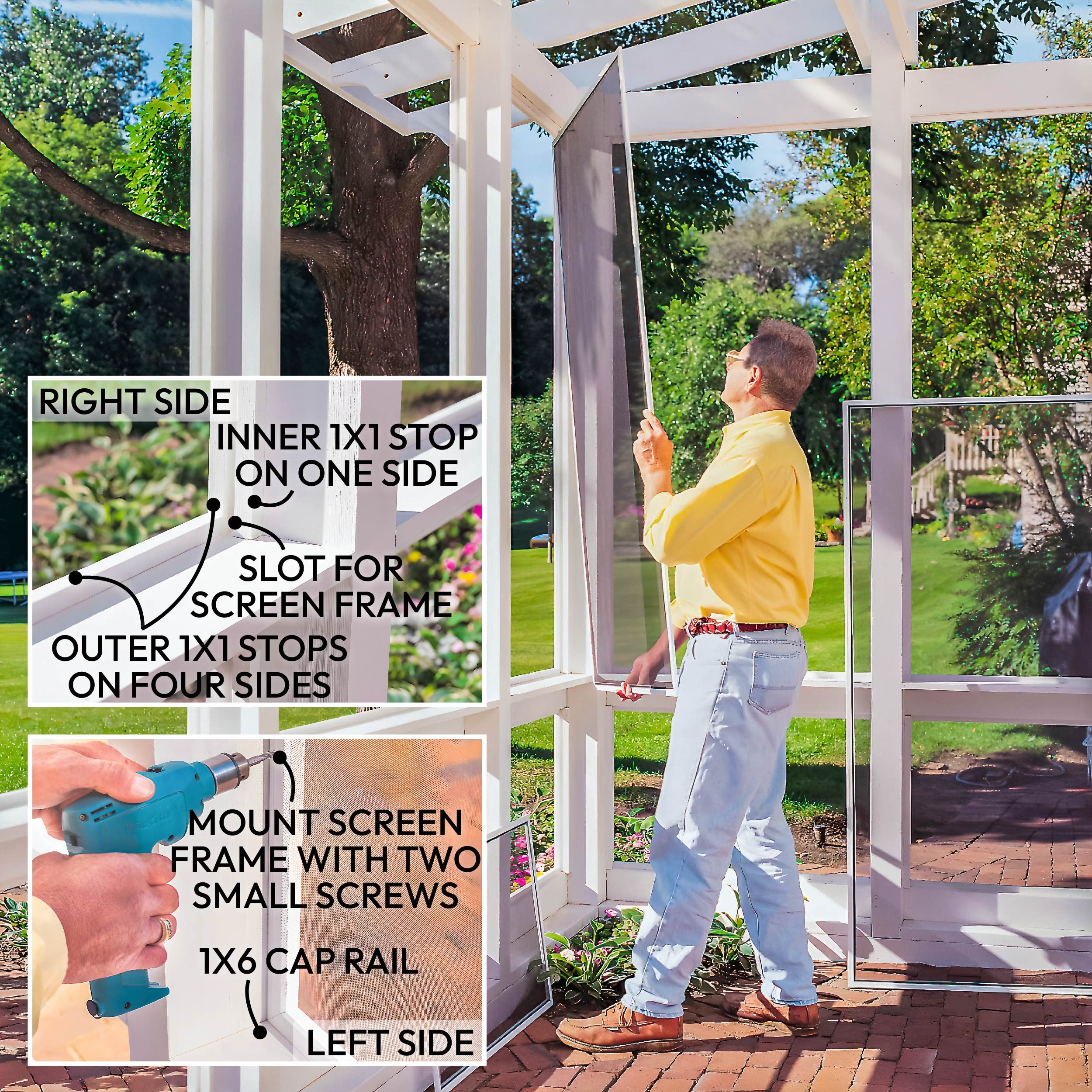 Install the Screens