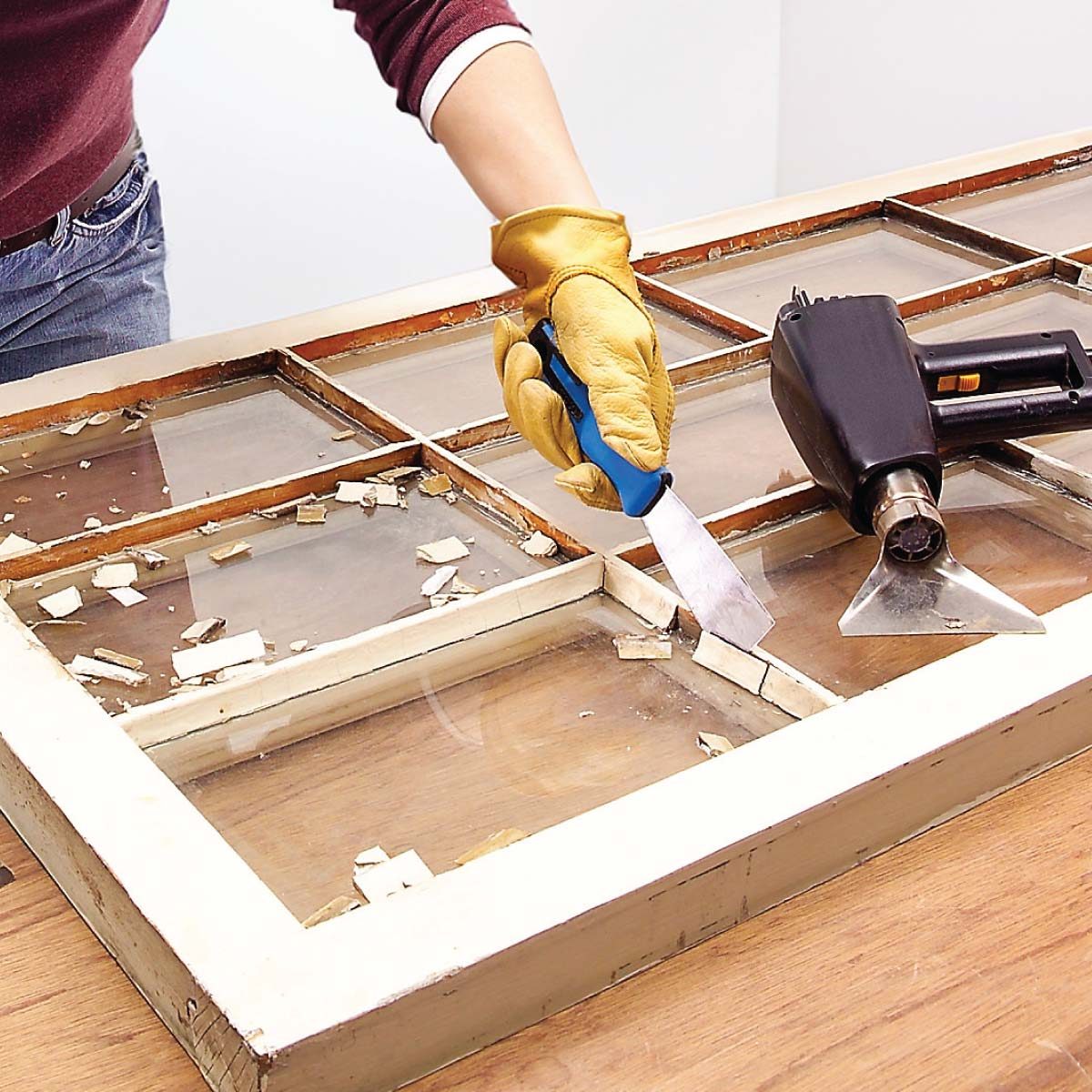 How to Glaze a Window (Single Pane)