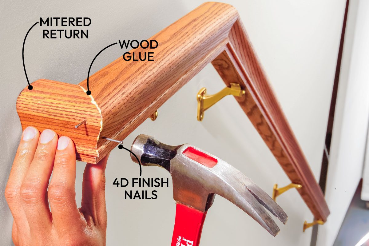 Install A New Stair Handrail Ai Callouts